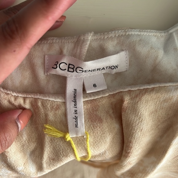 BCBGeneration one shouldered ruffle mini dress - Picture 5 of 5